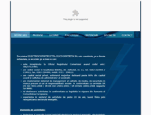 Tablet Screenshot of elcobistrita.ro